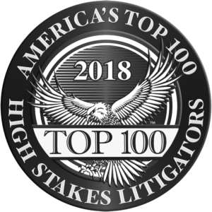 Americas Top High Stakes Litigators 2018 Top 100