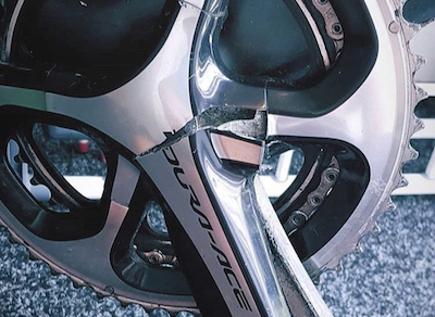 shimano cranks breaking